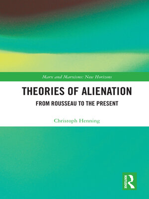 cover image of Theories of Alienation